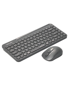 Клавіатура бездротова A4Tech Fstyler FG3200 Air + миша Сіра (Grey)