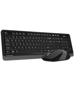 Клавіатура бездротова A4Tech FG1010s + миша Сіра (Black Grey)