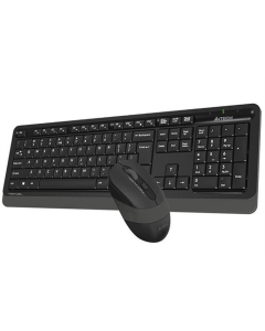 Клавіатура бездротова A4Tech FG1010s + миша Сіра (Black Grey)