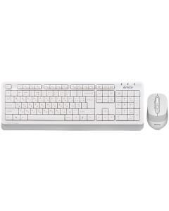 Клавіатура бездротова A4Tech FG1010 + миша Біла (White)