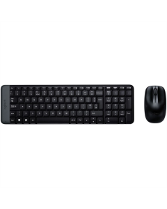 Клавіатура бездротова Logitech MK220 + миша Чорна (Black)