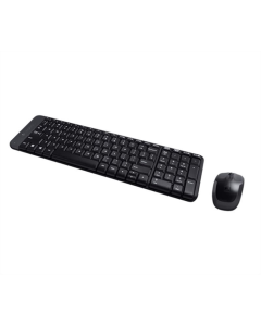 Клавіатура бездротова Logitech MK220 + миша Чорна (Black)