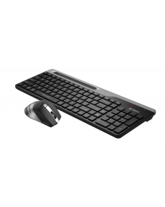 Клавіатура бездротова A4Tech FB2535CS + миша Сіра (Smoke Grey)