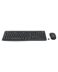 Клавіатура бездротова Logitech MK370 + миша Сіра (Graphite)