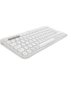 Клавіатура бездротова Logitech Pebble 2 Combo + миша Біла (White)