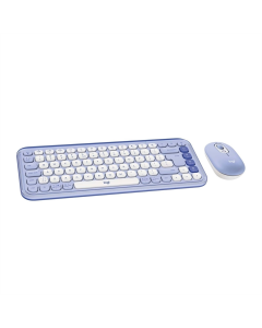 Клавіатура Bluetooth Logitech Pop Icon Combo + миша Фіолетова (Lilac)