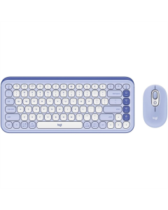 Клавіатура Bluetooth Logitech Pop Icon Combo + миша Фіолетова (Lilac)