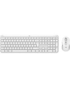 Клавіатура бездротова Logitech Signature Slim Combo MK950 + миша Біла (White)