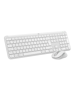 Клавіатура бездротова Logitech Signature Slim Combo MK950 + миша Біла (White)