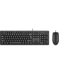 Клавиатура A4Tech KK-3330s + мышь Черная (Black)