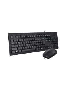 Клавіатура A4Tech KR-8372S + миша Чорна (Black)
