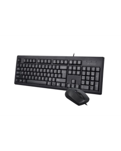 Клавіатура A4Tech KR-8372S + миша Чорна (Black)