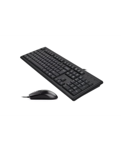 Клавіатура A4Tech KR-8372S + миша Чорна (Black)