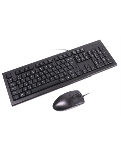Клавіатура A4Tech KRS-8520D + миша Чорна (Black)
