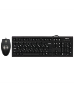 Клавіатура A4Tech KRS-8572 + миша Чорна (Black)