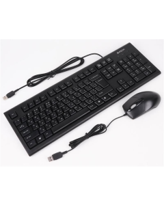 Клавіатура A4Tech KRS-8572 + миша Чорна (Black)