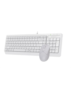Клавіатура A4Tech F1512 + миша Біла (White)