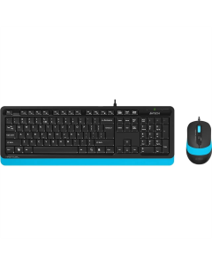 Клавіатура A4Tech F1010 + миша Синя (BlackBlue)