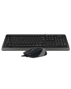 Клавіатура A4Tech F1010 + миша Сіра (Black Grey)