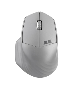 Миша бездротова бездротова 2E MF280 Silent (2.4G+Bluetooth) Сіра (Grey)
