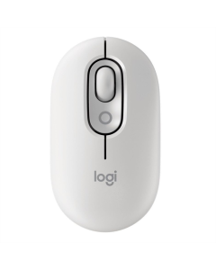 Миша бездротова Logitech Pop Mouse з Emoji вугільний Біла (Біла)