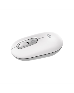 Миша бездротова Logitech Pop Mouse with Emoji Charcoal Біла (White)
