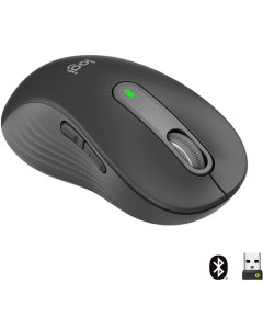 Миша беспроводная Logitech Signature M650 L (2.4G+Bluetooth) Серая (Левая Графит)