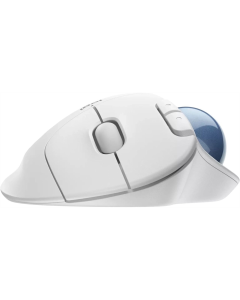 Миша бездротова Logitech Trackball Ergo M575 For Business Белая (Off White)