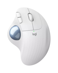 Миша бездротова Logitech Trackball Ergo M575 For Business Белая (Off White)