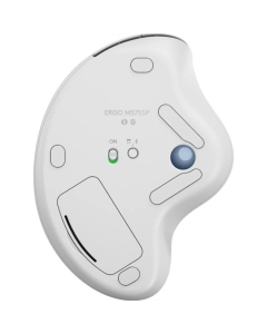 Миша бездротова Logitech Trackball Ergo M575S Біла (Off-White Blue Ball)