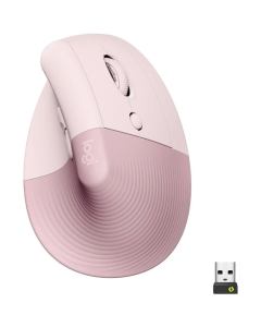 Миша бездротова Logitech Lift Vertical Ergonomic Рожева (Rose)