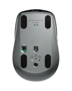 Миша бездротова Logitech MX Anywhere 3S for Mac (2.4G+Bluetooth) Сіра (Space Grey)