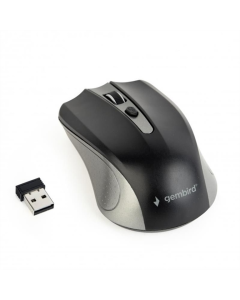 Миша бездротова Gembird MUSW-4B-04 Сіра (Black Grey)