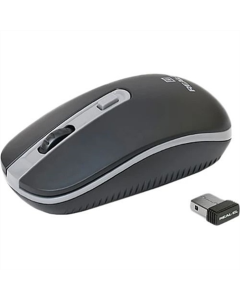 Миша бездротова Real-EL RM-330 Сіра (Black Grey)