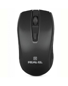 Миша бездротова Real-EL RM-308 Чорна (Black)