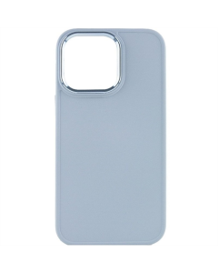 Чохол-накладка для iPhone 14 Pro Bonbon Metal Style Синій (Mist blue)