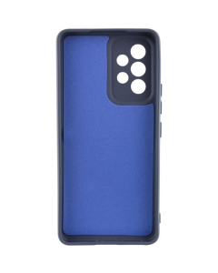 Чехол-накладка для Samsung A52/A52 5G/A52s TPU GETMAN Liquid Silk FC Синий (Полуночно-синий)