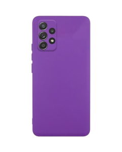 Чехол-накладка для Samsung A52/A52 5G/A52s TPU GETMAN Liquid Silk FC Фиолетовый (Purple)