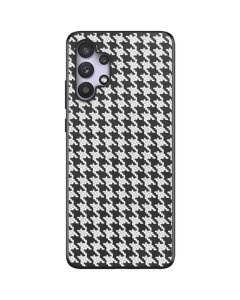 Чехол-накладка для Samsung A52/A52 5G/A52s Grid TPU+PC Белый (White)