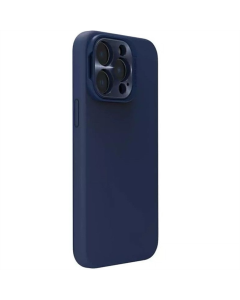 Чохол накладка для iPhone 14 Pro Silicone Nillkin LensWing Magnetic Синя (Blue)