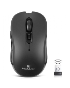 Миша бездротова Real-EL RM-331W Чорна (Black)