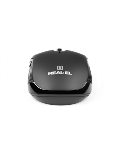 Миша бездротова Real-EL RM-331W Чорна (Black)