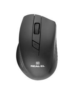 Миша бездротова Real-EL RM-300 Сіра (Black Grey)