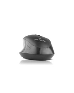 Миша беспроводная Real-EL RM-300 Серая (Черно-серая)