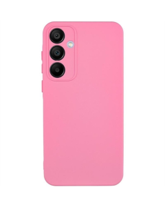 Чехол-накладка для Samsung S24 FE GETMAN Liquid Silk Full Camera TPU Розовый (розовый)