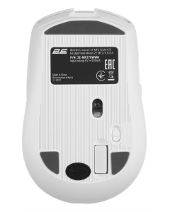 Миша бездротова 2E MF270 Silent Rechargeable Біла (White)