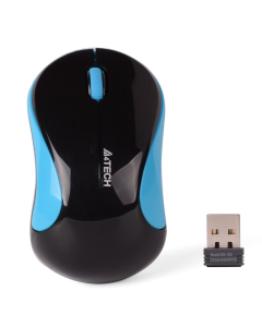 Миша бездротова A4Tech G3-270N Синя (Black Blue)