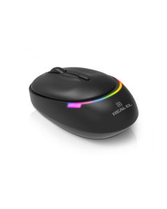 Миша беспроводная Real-EL RM-440W Черная (Black)