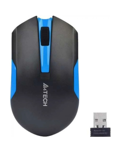 Миша бездротова A4Tech G3-200N Синя (Black Blue)