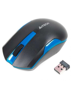 Миша бездротова A4Tech G3-200N Синя (Black Blue)